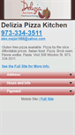Mobile Screenshot of deliziapizzakitchen.com